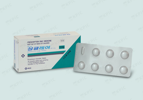 싱귤레어세립4밀리그램(몬테루카스트나트륨) (Asthma)