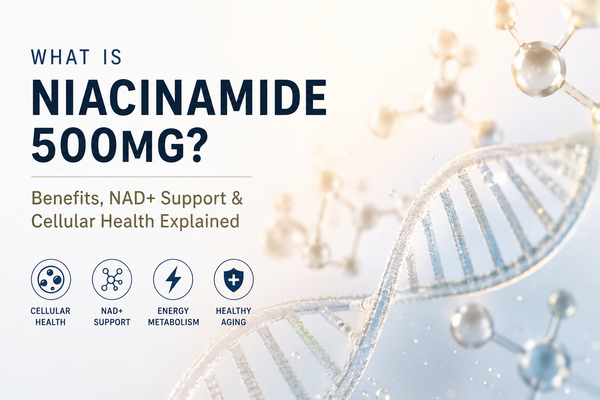 What Is Niacinamide 500mg? Benefits, NAD+ Support & Cellular Health Explained