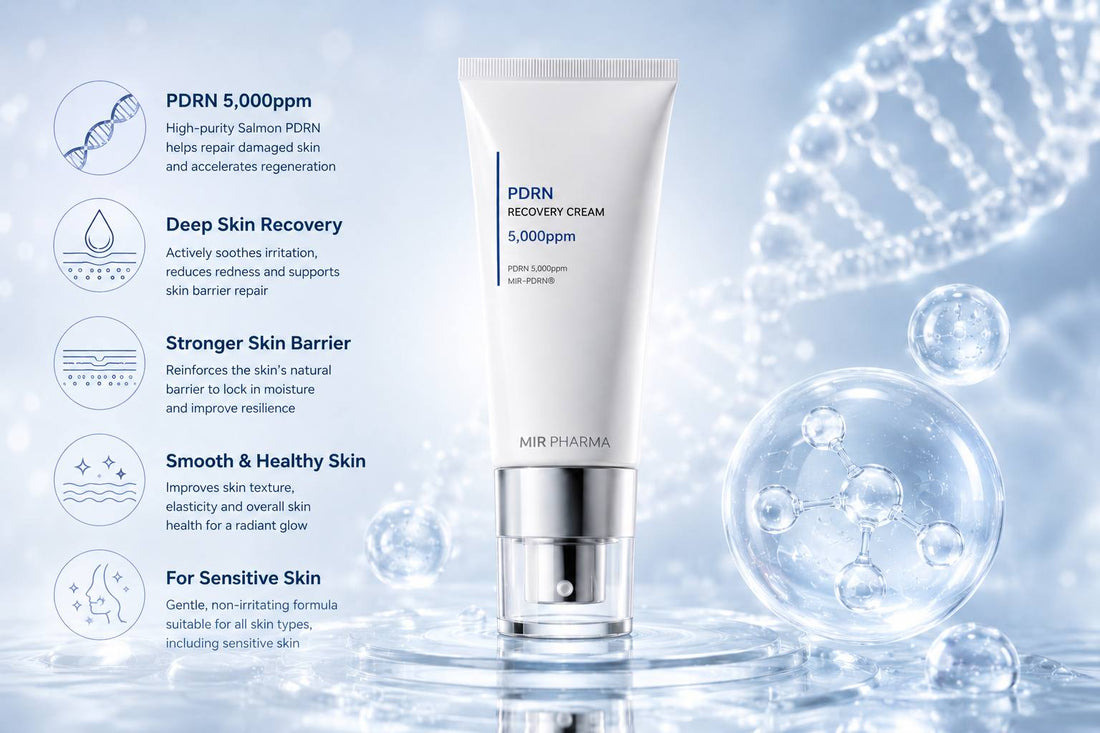 Salmon sperm PDRN cream for skin healing and regeneration