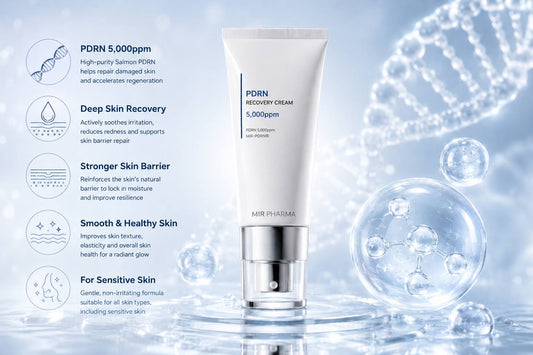 Salmon sperm PDRN cream for skin healing and regeneration