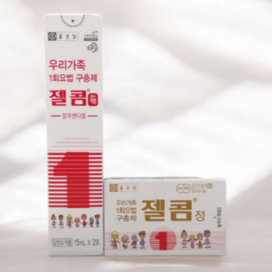 젤콤현탁액  구충제