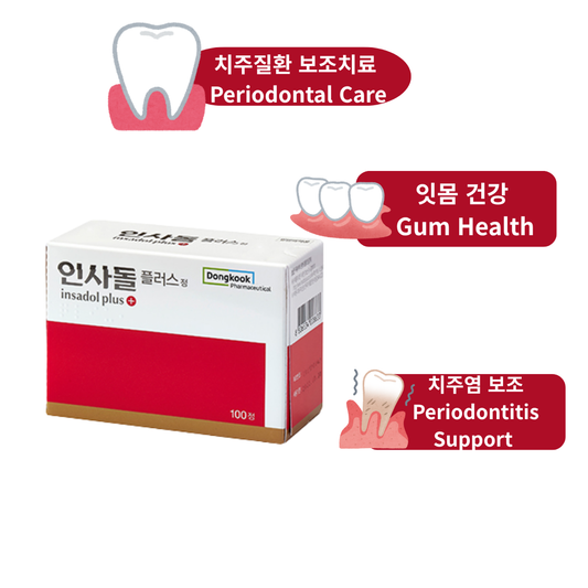 인사돌플러스 100정(Insadol Plus Tab. 100 Tablets)