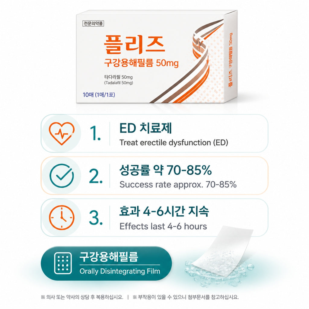 플리즈구강용해필름50mg (erectile dysfunction)