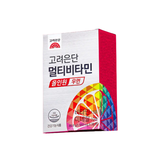고려은단 멀티비타민 올인원 우먼(KOREA EUNDAN Multivitamin All-In-One Woman) 30정