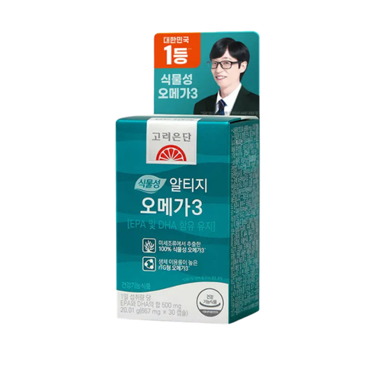 고려은단 식물성 알티지 오메가3(KOREA EUNDAN Plant-Based rTG Omega-3)