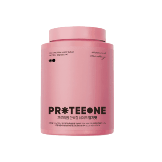 [PROTEEONE] 단백질 쉐이크 딸기맛 대용량 | Strawberry Protein Shake, Large Size