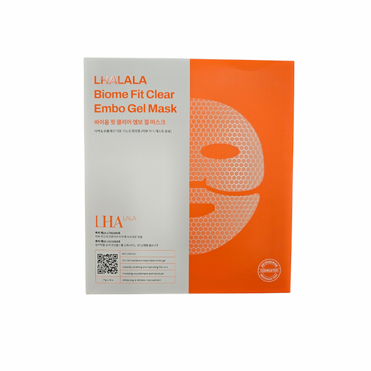 라라라 바이옴 핏 클리어 엠보 겔 마스크( LHALALA Biome Fit Clear Embo Gel Mask)