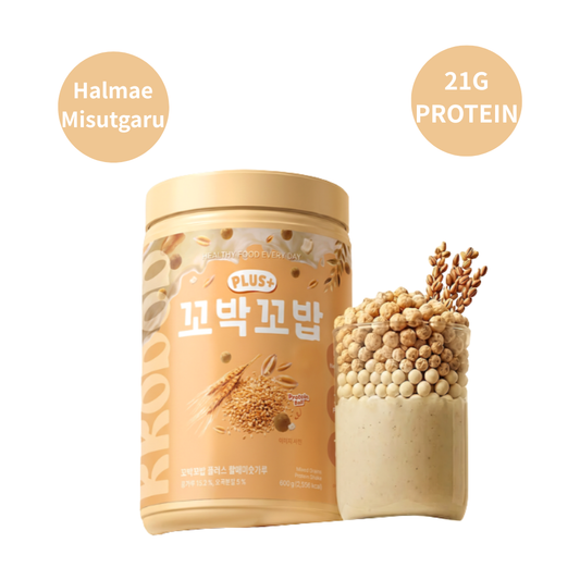[B'BLIV] 꼬박꼬밥 플러스 할매미숫가루 대용량| Halmae Misutgaru Protein Shake, Large Size