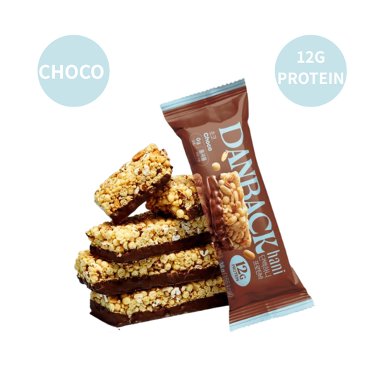 [DANBACKHANI] 프로틴바 초코 38g x 10개입 | Chocolate Protein Bar, 10ct]