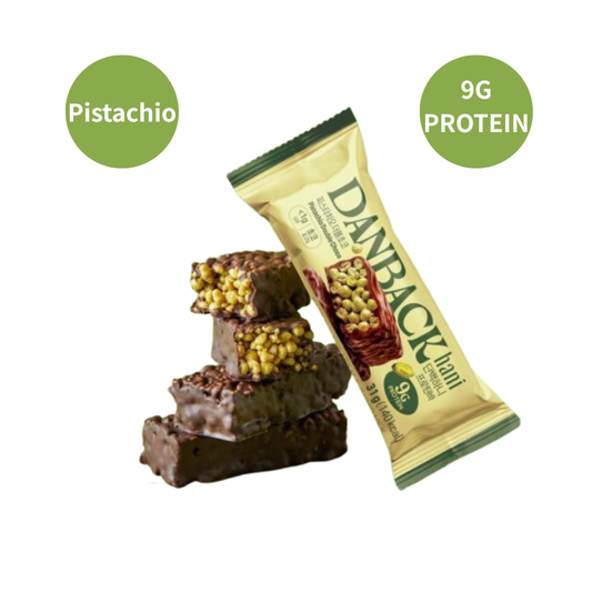 [DANBACKHANI] 프로틴바 피스타치오 31g x 10개입 | Pistachio Protein Bar, 10ct]