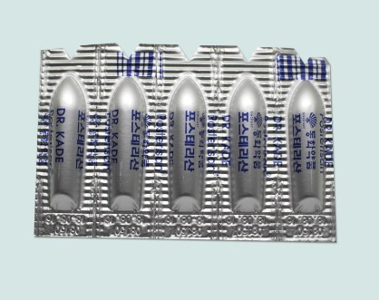Forsteric acid suppositories (hemorrhoid suppositories)