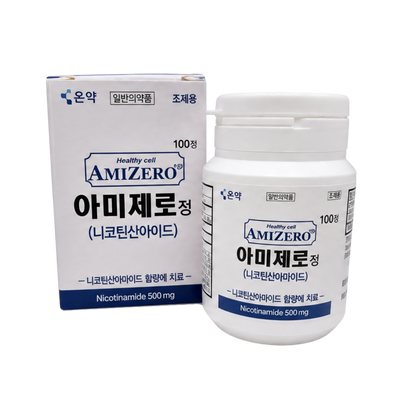 아미제로정 (AMIZERO™ Niacinamide 500mg Tablet | Premium Vitamin B3 Supplement for Cellular Health & NAD+ Support